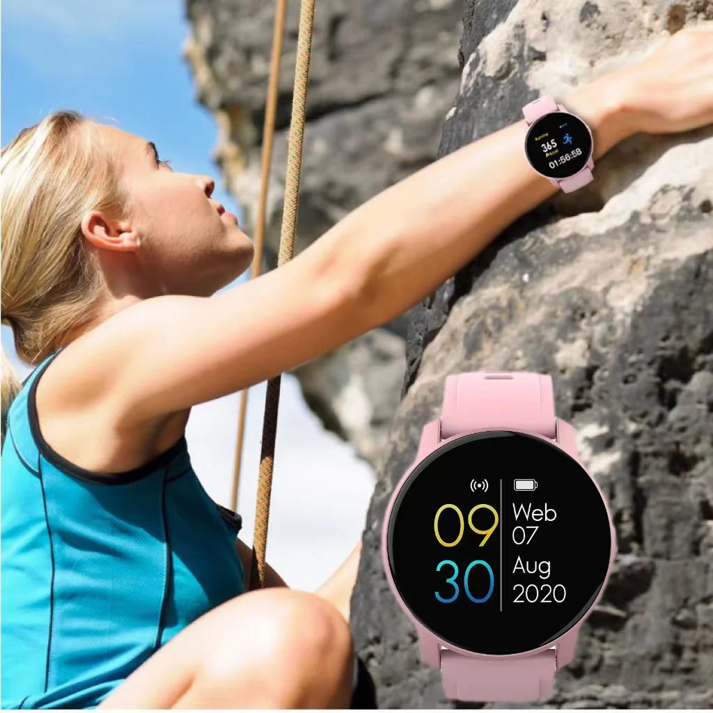 1.3 Inch Smart Watch for Man Woman Kids Student Android iOS Health Monitoring Wrist Fitness Bluetooth-compatible Heart Rate