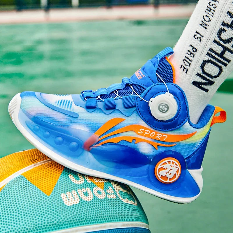 Kids Sneakers Shoes Casual Breathable Shoes For Boys Outdoor Running Sports Childrens Basketball Shoes Size30 -39