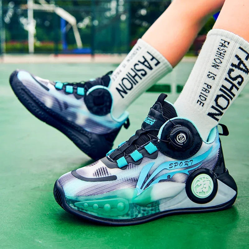 Kids Sneakers Shoes Casual Breathable Shoes For Boys Outdoor Running Sports Childrens Basketball Shoes Size30 -39