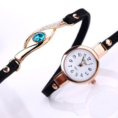 New Fashion Hot Women's Belt Three Circle Wristwatch