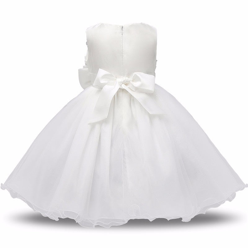 Princess Flower Girl Dress Summer Tutu Wedding Birthday Party Dresses