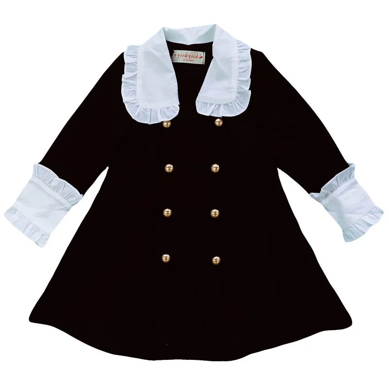 English Court Dress, Princess Skirt, 23 Spring and Autumn Clothes, New Children's Clothing