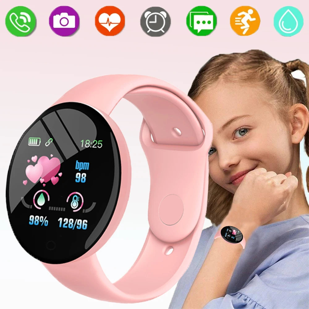 Smart Watch Kids digital Watches Children For Girls Boys Sport Bracelet Child Wristband Fitness Tracker Waterproof Smartwatch