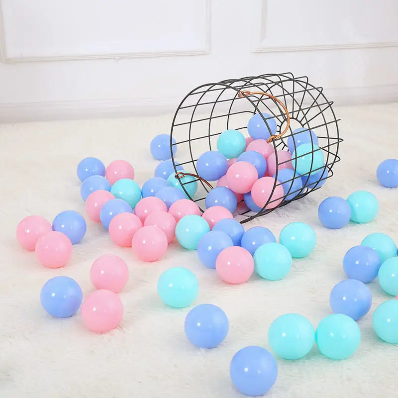 50Pcs Baby Plastic Balls Water Pool Ocean Ball Games for Children Swim Pit Play House Outdoor