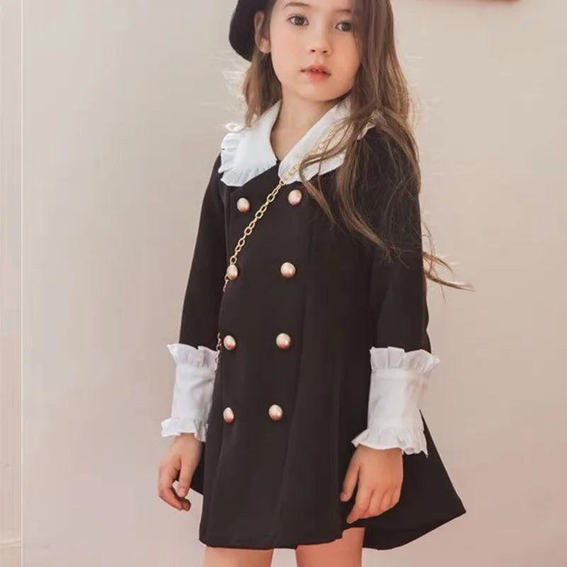 English Court Dress, Princess Skirt, 23 Spring and Autumn Clothes, New Children's Clothing