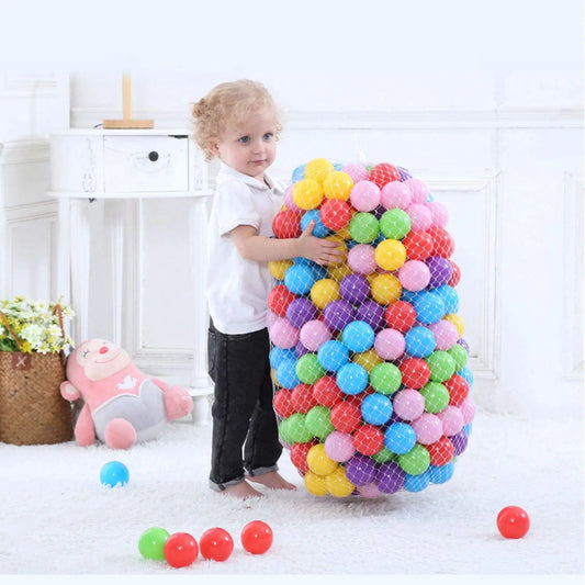 50Pcs Baby Plastic Balls Water Pool Ocean Ball Games for Children Swim Pit Play House Outdoor