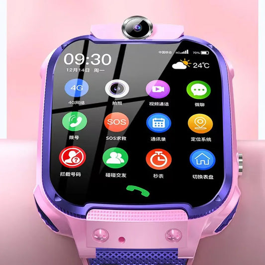 4G Kids Smart Watch Sos Location Camera Children Mobile Phone Voice Smartwatch With Sim Card Children Smart Watches For Girl Boy