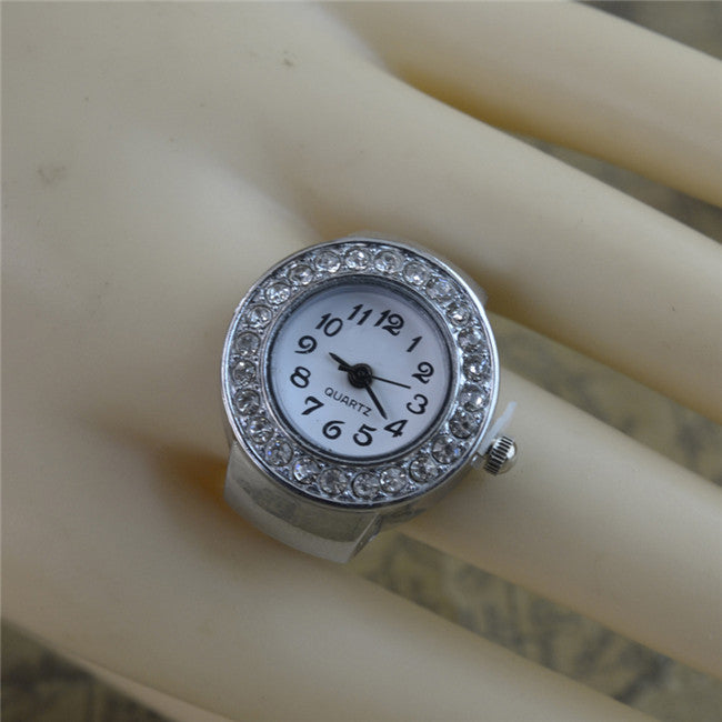 Diamond Fashion Women's Ring Quartz Watch