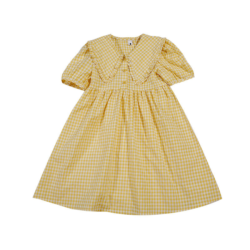 Mother And Daughter Doll Collar Dress